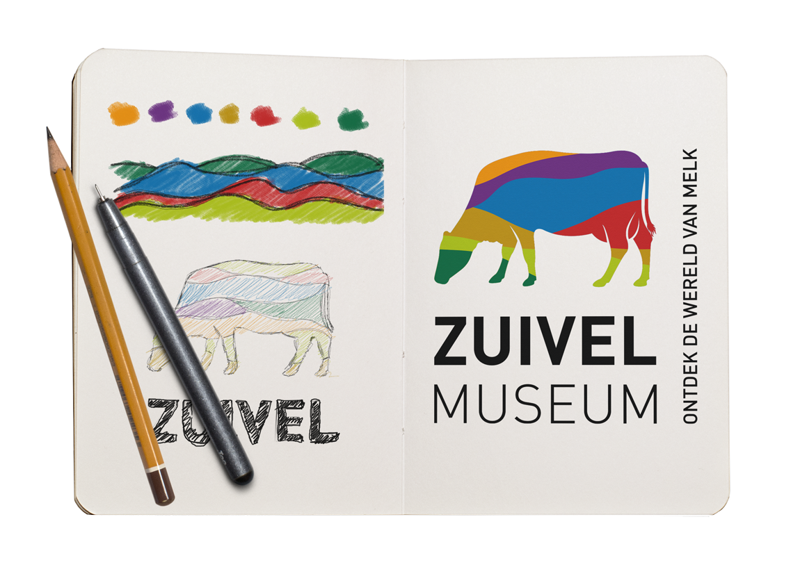 Zuivelmuseum-op-de-kaart_Logo_Sketchbook_